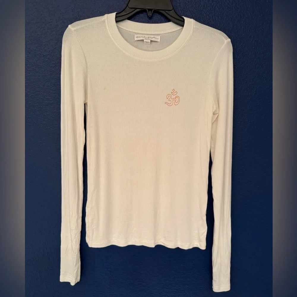Spiritual Gangster The Universe Womens Long Sleeve Off White Size XS - Picture 5 of 13